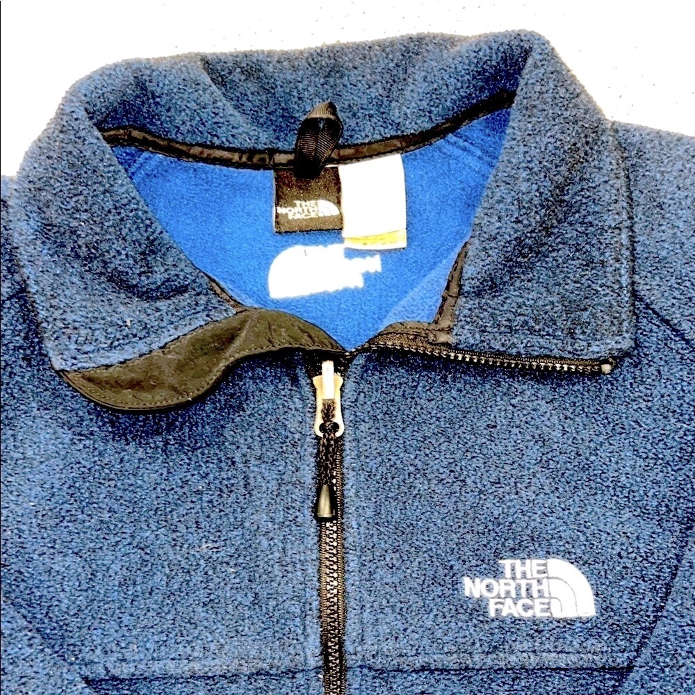 The North Face Men's Blue Fleece Jacket - Picture 5 of 11